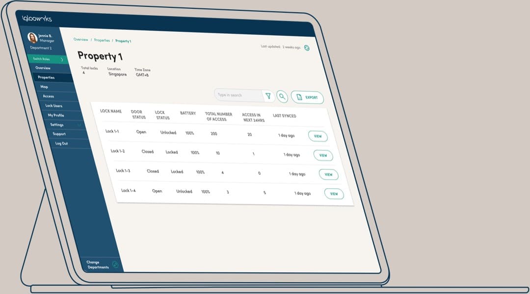 iglooworks dashboard