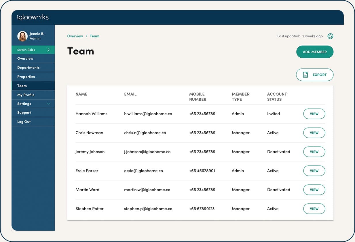 User Roles Management